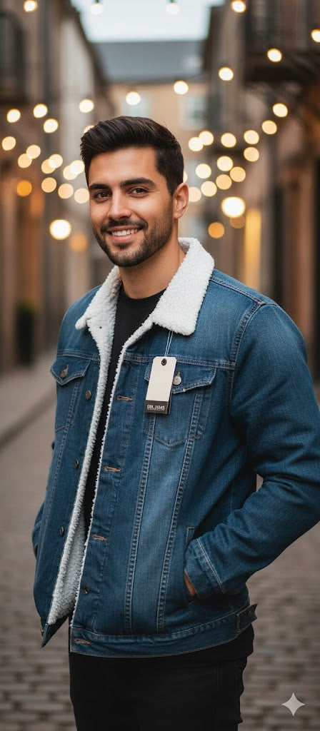 Stylish Blue Jeans Jacket – Perfect for All Seasons