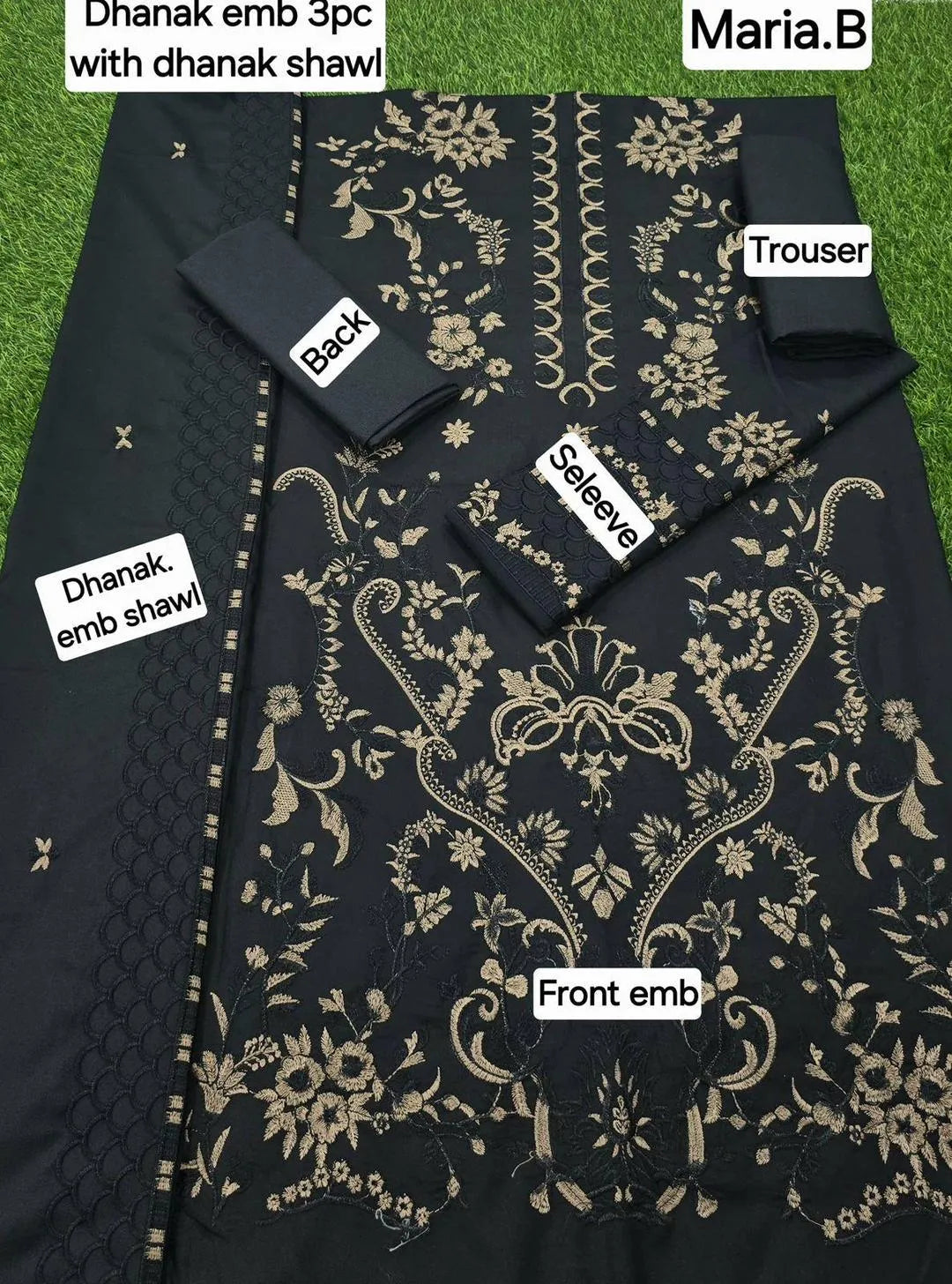 Soft & Stylish – Premium Dhanak Dress for Women